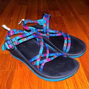 Chaco ZX/1 Ecotread Girl’s Sandals Size 4